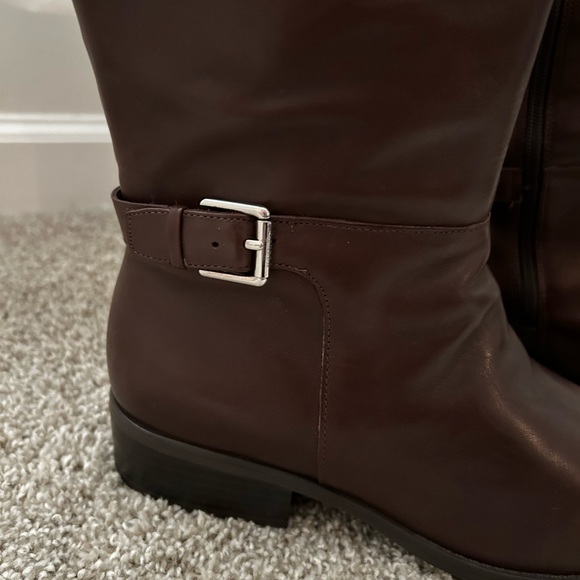 Lauren Ralph Lauren Women's Madisen Knee High Boots Size 9B Brown - Picture 5 of 11